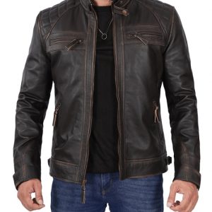 Men Motorbike Leather Jackets